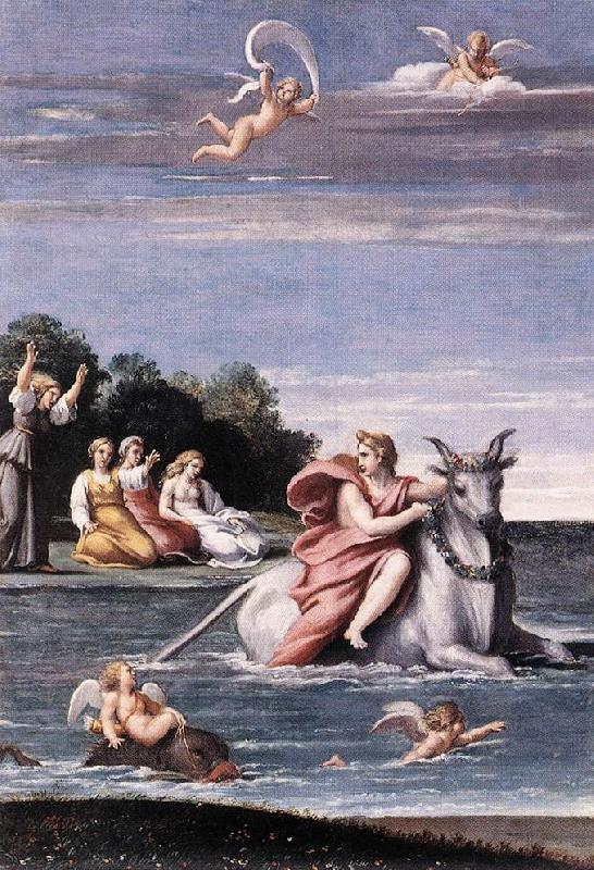 CARRACCI, Antonio The Rape of Europa dfg oil painting picture